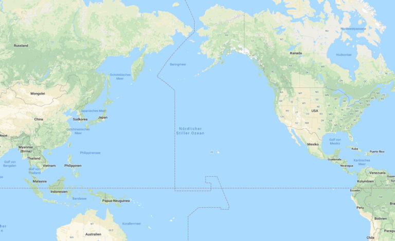 16.575 km | Warum fliegen Flugzeuge so selten über den Pazifik?