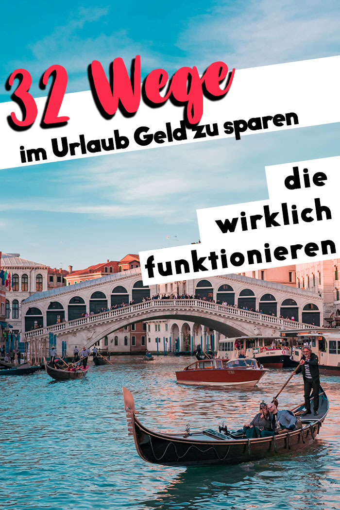 Im Urlaub Geld sparen