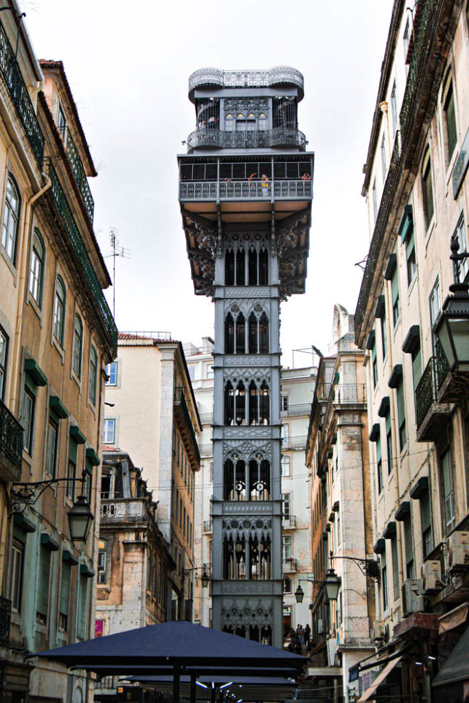 Lissabon Elevador de Santa Justa