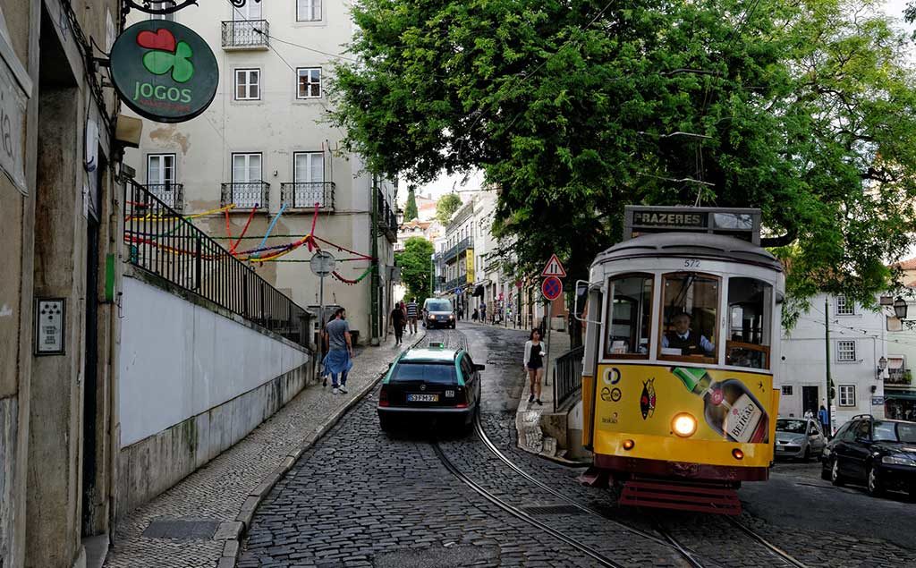 Straßenbahn in Lissabon