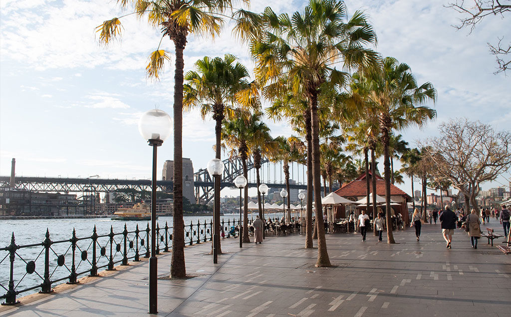 Sydney | Sicht auf Harbor Bridge